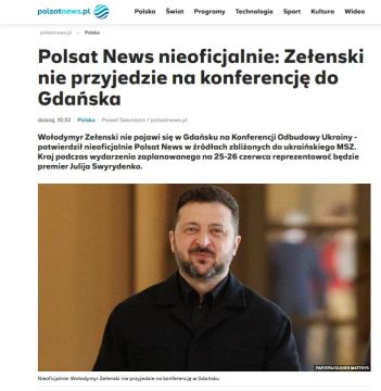 Зеленский не приедет на конференцию по восстановлению Украины в польском Гданьске — Polsat News