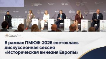 В рамках ПМЮФ-2026 состоялась дискуссионная сессия «Историческая амнезия Европы»