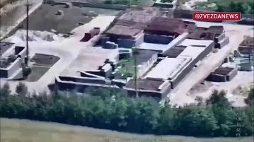 "Герань" ударила по газораспределительной подстанции в районе населенного пункта Люцерна в Запорожской области