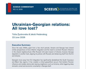 Елена Панина: SCEEUS (Швеция): Благодаря СВО Россия не позволила Грузии уйти в НАТО