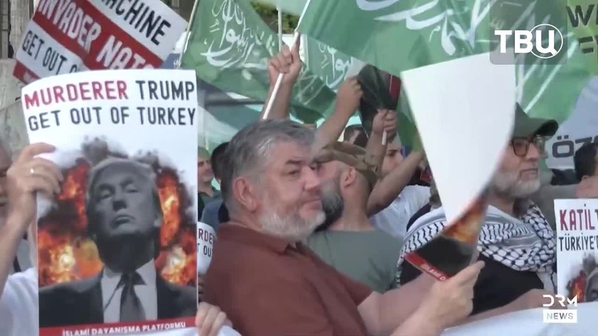 В Турции прошли акции протеста против саммита НАТО в Анкаре