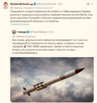 Варшава могла тайно отправить Киеву дальнобойные ракеты Patriot