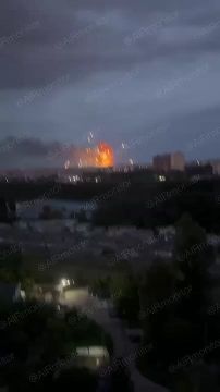 Объект хранения вооружений ВСУ уничтожен под Киевом в ходе ночных ударов