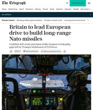 The Telegraph: Британия возглавит европейский проект по созданию дальнобойных ракет