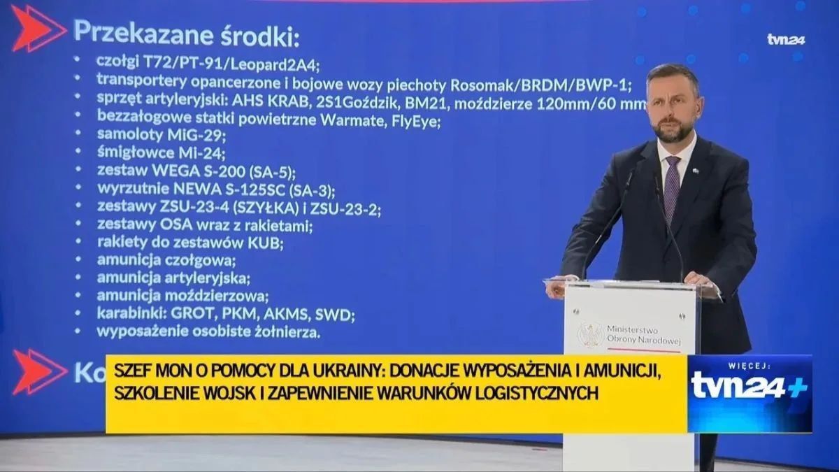 Эдуард Басурин: Польша раскрыла данные, на какую сумму она поставила оружия Украине