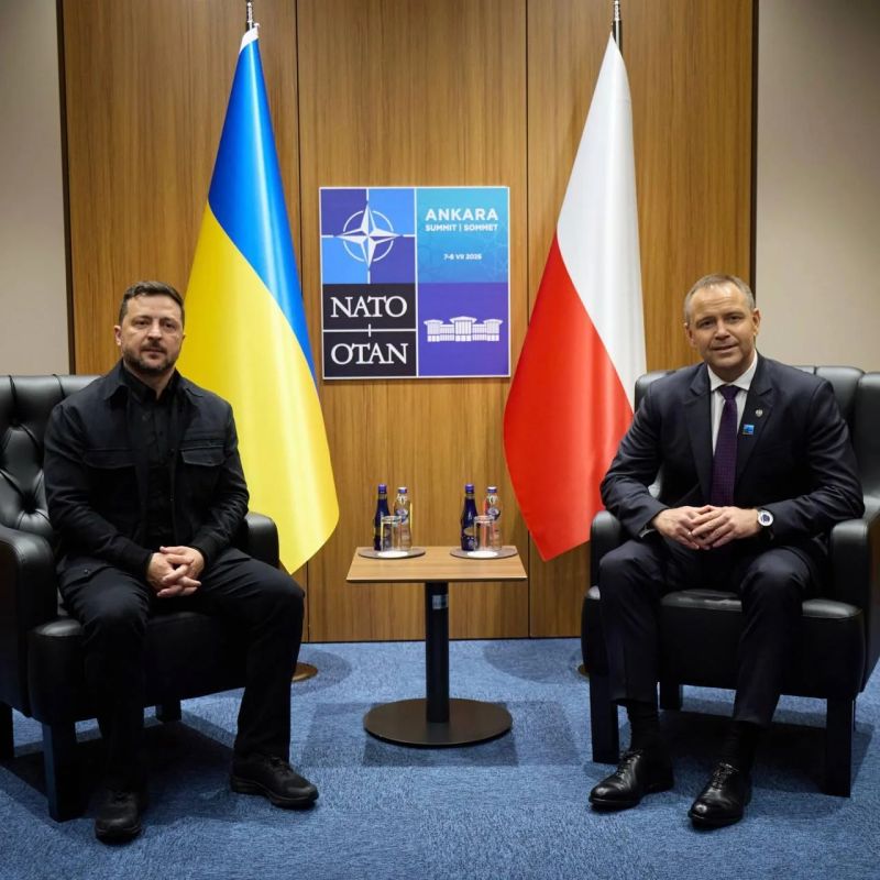 Александр Юнашев: Президент Польши на полях саммита НАТО провёл встречу с Зеленским, но, кажется, это никак не поспособствовало потеплению отношений между странами