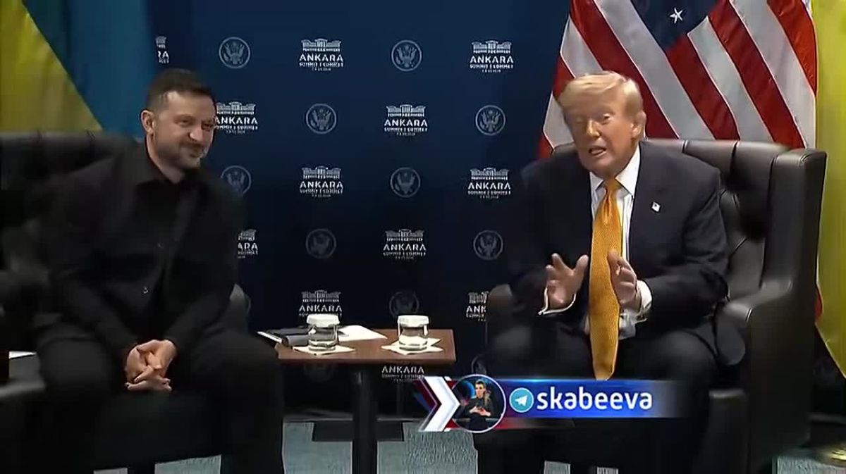 Трамп тычет в Зеленского и говорит, что Путину можно доверять