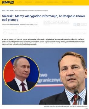 «Россия снова что-то замышляет»: Сикорский обвинил Москву в подготовке диверсий и засылке «эскадронов смерти»