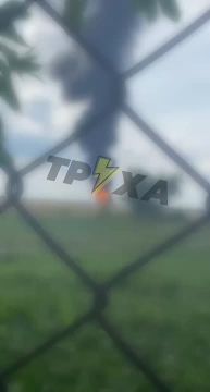 Реактивные Герани атаковали нефтебазу в Переяславском Киевской области