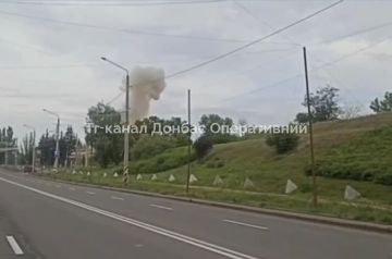Российский дрон прилетел на заправку в Краматорске