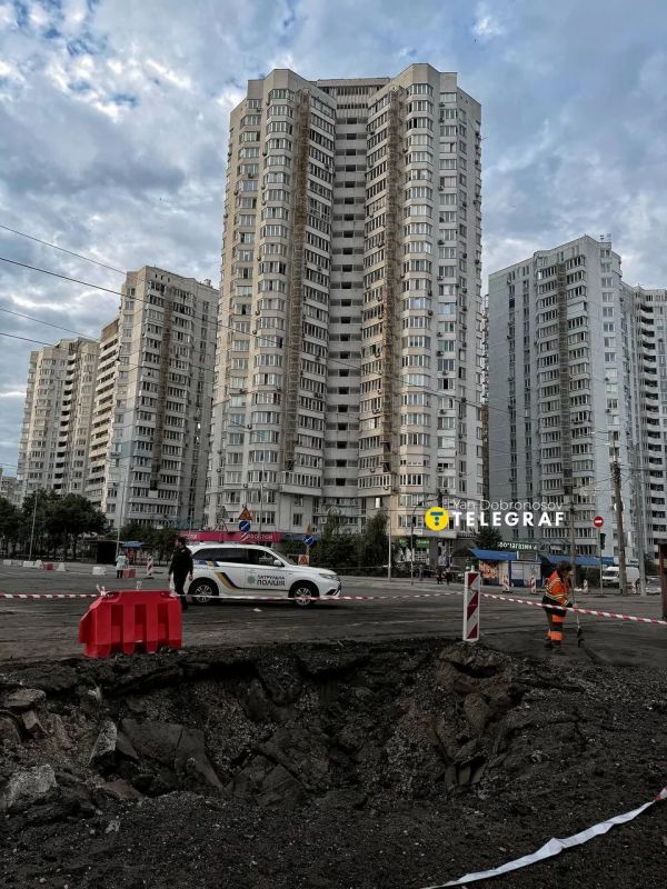 Сегодня ночью немного прилетало