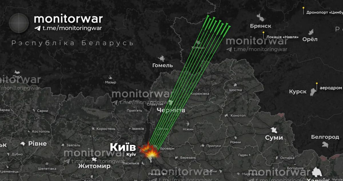 Чем обстреливают Киев.. Сегодня ночью снова небольшое количество баллистических ракет