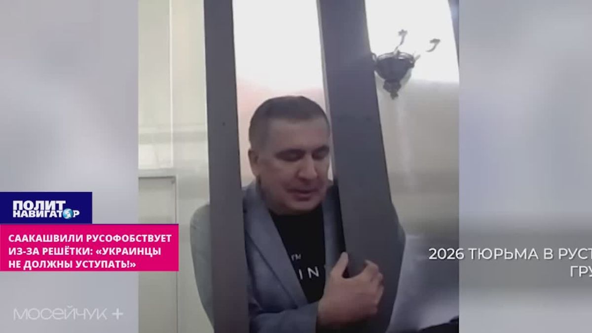 Саакашвили русофобствует из-за решётки: «Украинцы не должны уступать!»