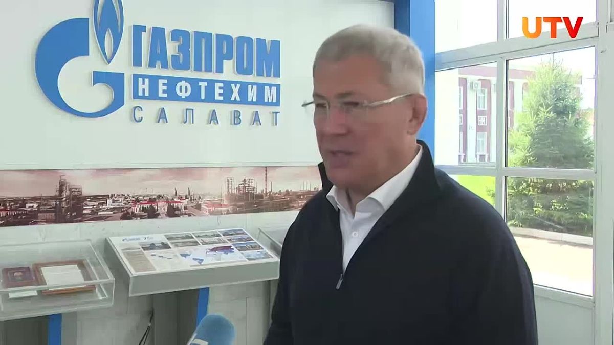 Атакован НПЗ в Салавате. Глава Башкирии Радий Хабиров рассказал об атаке беспилотников на Салаватский нефтехимический комплекс