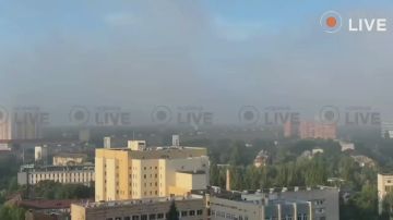 Юлия Витязева: Киев окутан дымом после ночной баллистической атаки