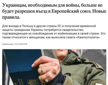 ЕС готовит новые ограничения для украинцев, подлежащих мобилизации, — Rzeczpospolita