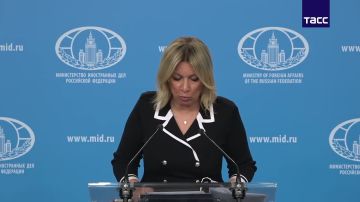 Главное из нового брифинга Марии Захаровой:
