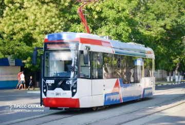 Евпаторийские трамваи временно сократят время работы из-за отключений света
