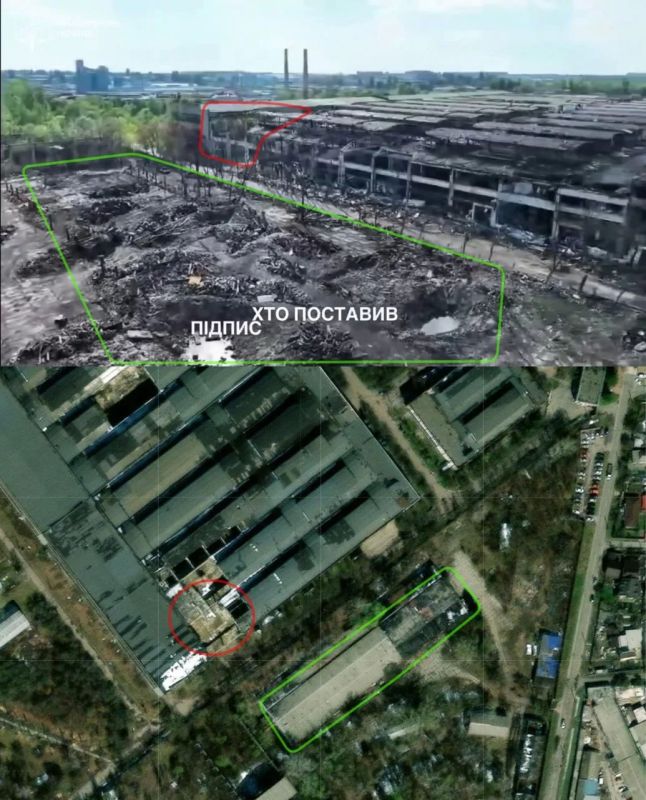 Спутниковые снимки низкого разрешения последствий вторичной детонации на складе боеприпасов завода «Визар» в городе Вишневое под Киевом Спутниковые снимки низкого разрешения последствий вторичной детонации на складе боеприпасов завода «Визар» в городе Вишневое под Киевом