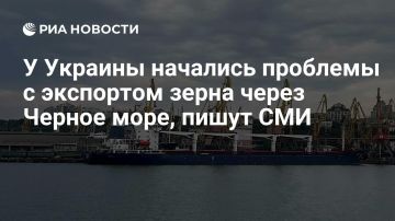 У Киева начались проблемы с экспортом зерна через черноморские порты, пишет Financial Times
