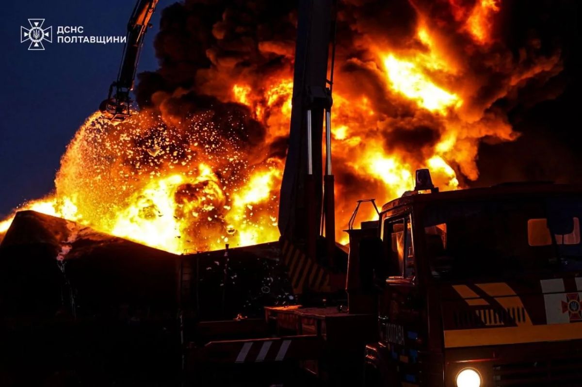 Российские беспилотники поразили объекты «Нафтогаза» в Полтавской и Харьковской областях Российские беспилотники поразили объекты «Нафтогаза» в Полтавской и Харьковской областях