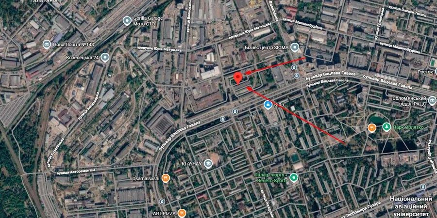 Так же в ходе ночного удара поражены: Так же в ходе ночного удара поражены: