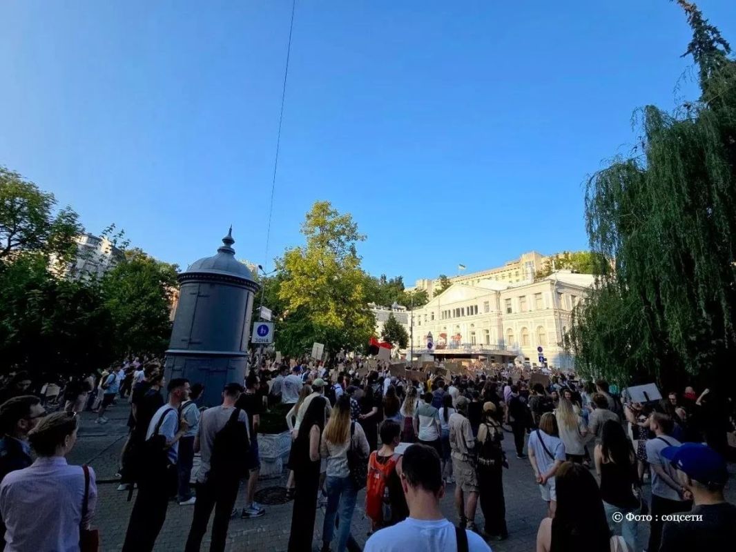 Вячеслав Никонов: Протестующие на Украине выдвинули Зеленскому ультиматум