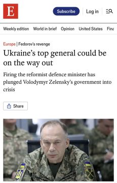 The Economist: Увольнение министра обороны ввергло Зеленского в кризис