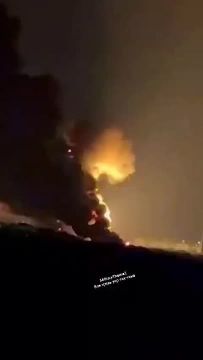 2 завода горят в Киеве после сегодняшнего ночного налёта на город