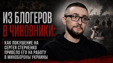 ИЗ БЛОГЕРОВ В ЧИНОВНИКИ: КАК ПОКУШЕНИЕ НА СЕРГЕЯ СТЕРНЕНКО ПРИВЕЛО ЕГО НА РАБОТУ В МИНОБОРОНЫ УКРАИНЫ