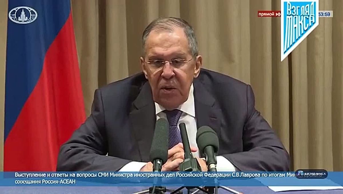 Министр иностранных дел России Сергей Лавров ответил на вопросы журналистов