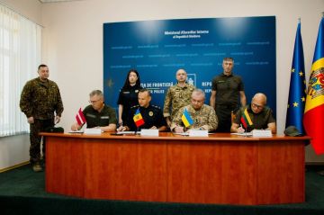 Главы погранслужб Молдовы, Украины Латвии и Литвы подписали заявление о сотрудничестве