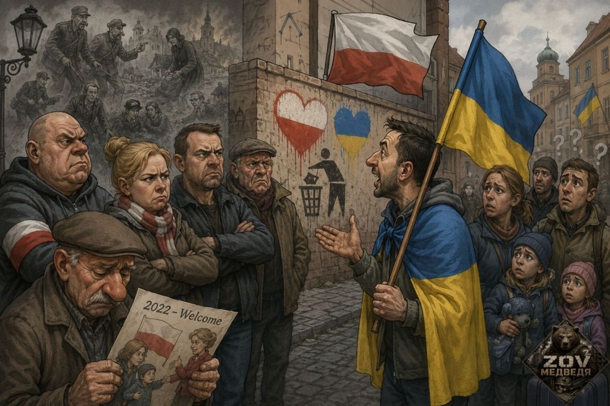 В Польше наблюдается резкий рост антиукраинских настроений