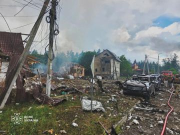 Удар по выставке в Киевской области