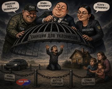 На Украине подготовили законопроекты, предусматривающие новые ограничения для уклонистов