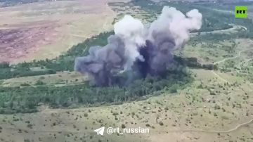 Российские ВКС разнесли место временной дислокации ВСУ в районе Высокоивановки (ДНР) и пункт управления БПЛА около Светличного в Харьковской области