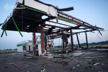«Герани» продолжают выносить АЗС на Украине
