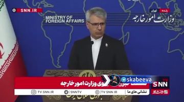 ‘Покровители Украины должны вмешаться и обуздать Зеленского’ - официальный представитель МИД Ирана Исмаил Багаи прокомментировал атаку ВСУ на иранское судно в Каспийском море