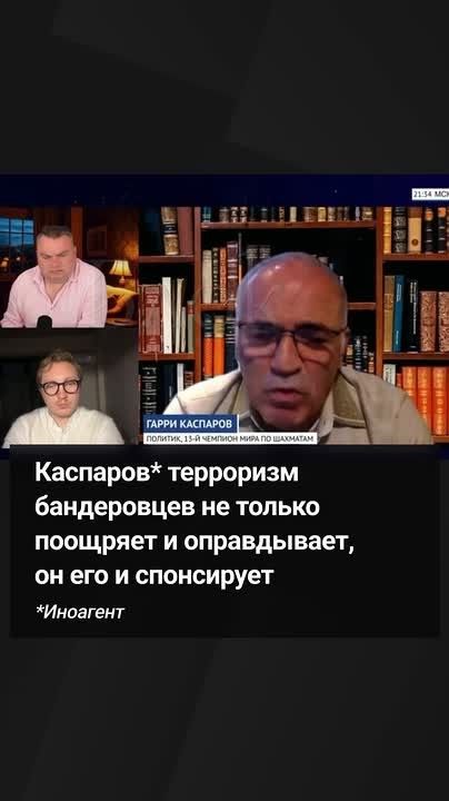 Спонсор ВСУ Каспаров* требует не осуждать удары Украины по мирным гражданам