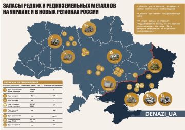 Какие редкоземельные ресурсы потеряла Украина