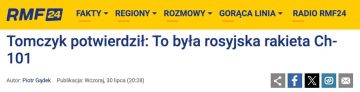 Варшава официально объявила упавший объект «российской крылатой ракетой Х-101»