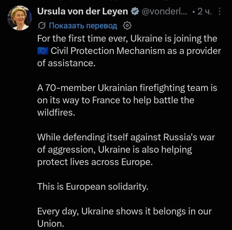 Украина отправила 70 спасателей во Францию на ликвидацию лесных пожаров