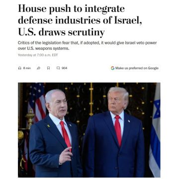 The Washington Post опубликовало статью, в которой заявляется, мол Нетаньяху в 2023 году заблокировал передачу Украине ПВО "Железный купол"