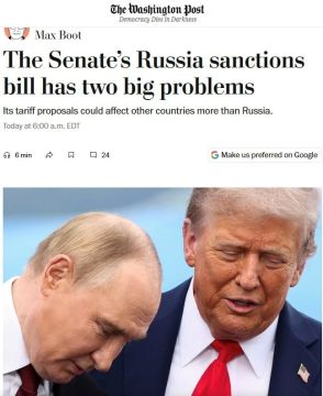 Андрей Клинцевич: 100-процентные пошлины против покупателей российской нефти и газа - это не только санкционный механизм