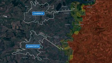 Обстановка на Славянско-Краматорском направлении — анализ "Военной хроники"