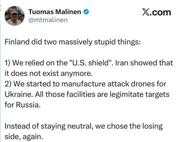 Профессор Хельсинского университета Малинен:
