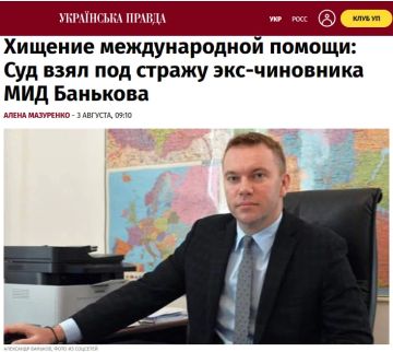 Госсекретарь МИД Украины украл финансовую помощь, поступавшую для Киева на счета посольства в Японии, а также американские благотворительные гранты