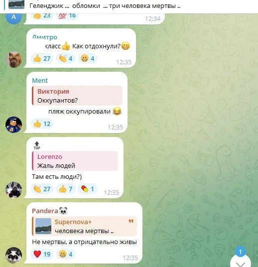 Украинцы потешаются над гибелью отдыхающих в Геленджике Украинцы потешаются над гибелью отдыхающих в Геленджике