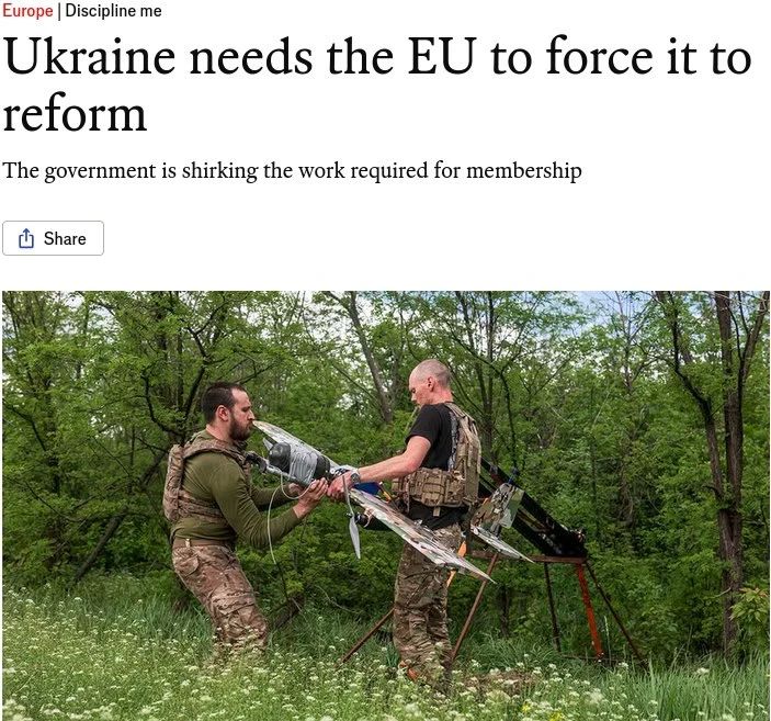 Зеленский* уклоняется от реформ, необходимых для членства в ЕС