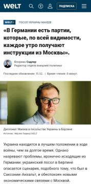 Бандеровский посол Макеев пытается в Германии диктовать, кто там может голосовать, а кто нет